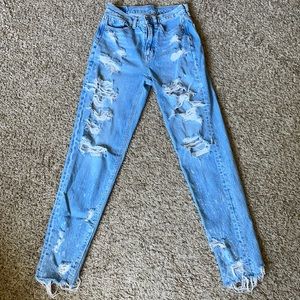 American eagle outfitters mom jeans 00